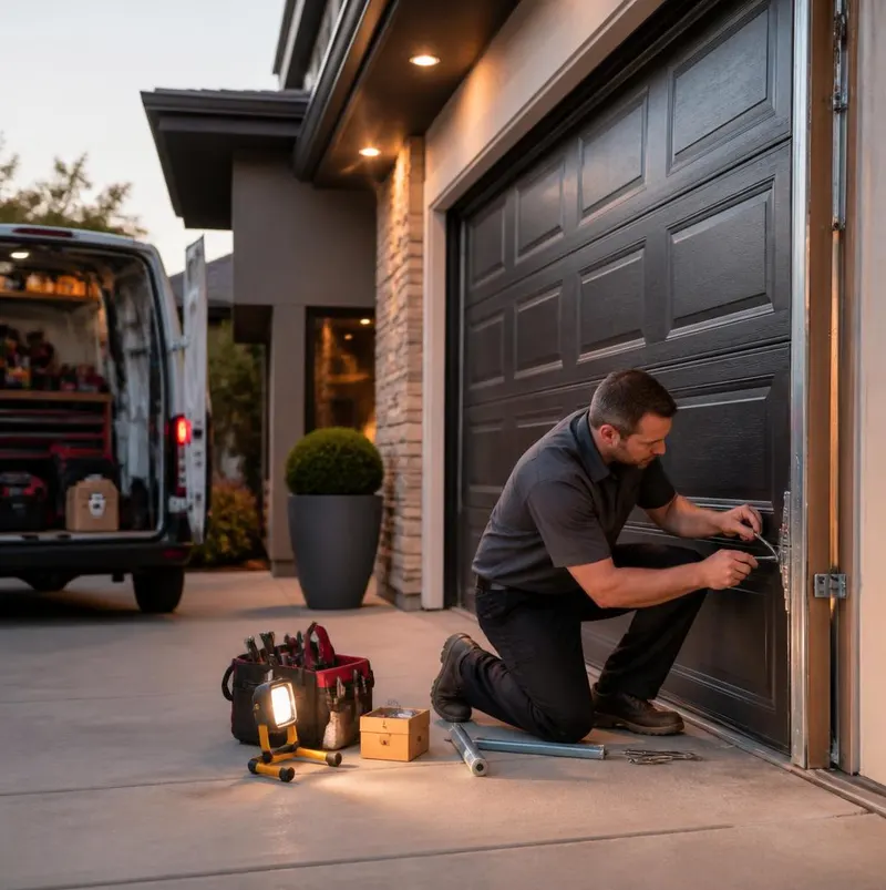 Garage Door Opener Installation in Parrish