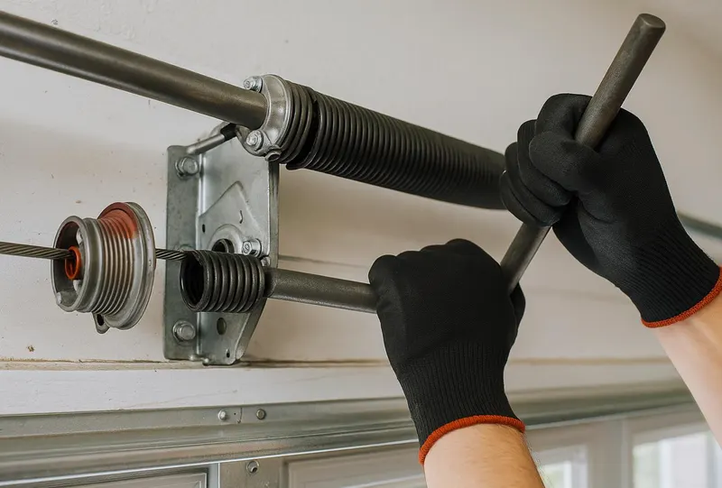 Off Track Door Repair in Parrish